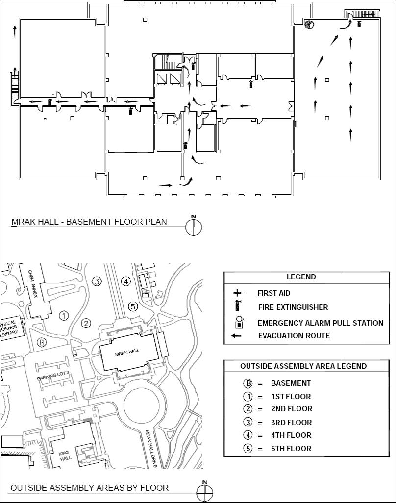 Mrak Hall Basement Floor Plan